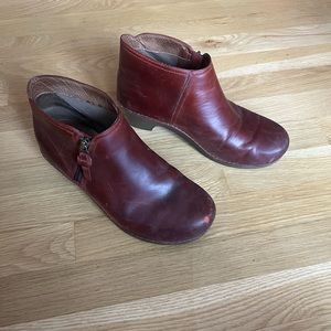 Max dansko boot dark red 39